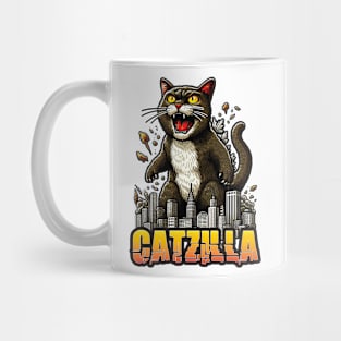 Catzilla S01 D32 Mug